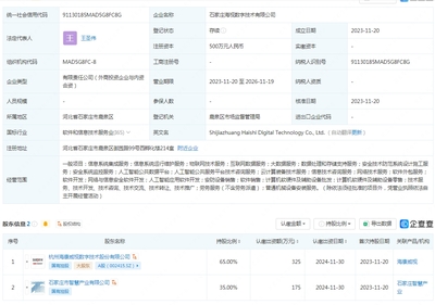 ?？低暿仪f新設數字技術公司，加速AI軟件與公共服務平臺布局